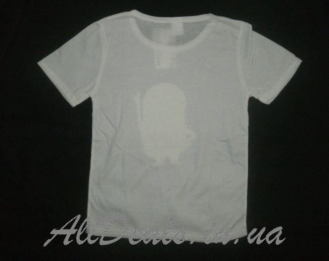 Детская белая футболка с принтом с Алиэкспресс