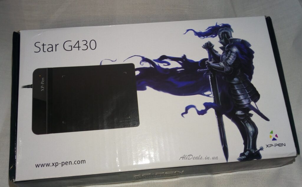 Графический планшет XP Pen G430 с Алиэкспресс