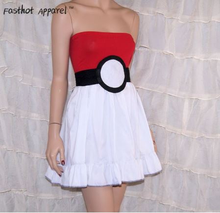 Платье Pokemon Go на Алиэкспресс